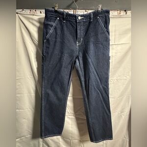 BDG High Rise Dark Indigo Carpenter Jeans